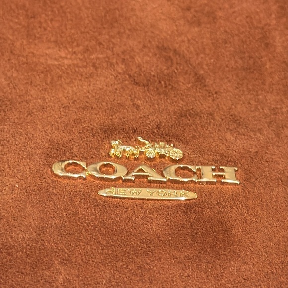 Coach Andy Suede Tassel Tote Bag RARE - Picture 15 of 16